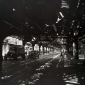 ABBOTT Berenice, El’, Second and Third Avenue lines, Bowery taken from Division St., Manhattan, 1936