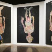 BASELITZ Georg, Not falling off the wall, Lost and gone forever, No Pope is Avignon