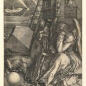 DURER Albrecht, Melencolia I, 1514, gravure, 24,1 x 19,1 cm, Metropolitan Museum of Art, New York, Harris Brisbane Dick Fund, 1943