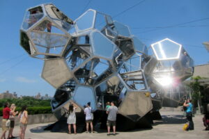 SARACENO Tomas (1973 - ) Argentine, On the Roof : Cloud City, 2012