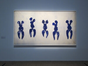 KLEIN Yves, Anthropométrie de l'Époque Bleue [Anthropométrie de la période bleue] (ANT 82), 1960