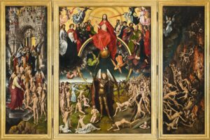 MEMLING Hans, Le Jugement dernier ou Triptyque du jugement dernier, volets ouverts, vers 1467-1471