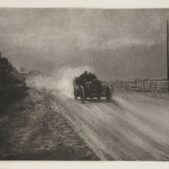 DEMACHY Robert, Vitesse, 1904, tirage gomme bichromate