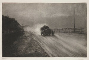 DEMACHY Robert, Vitesse, 1904, tirage gomme bichromate