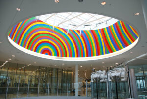 LEWITT Sol, Wall Drawing #1100, Concentric Bands, 2003