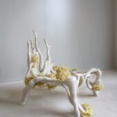 KLARENBEEK Eric & DROS Maartje, Mycélium Chair, first generation