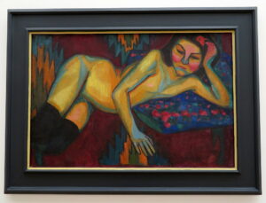 DELAUNAY Sonia, Nu jaune, 1908