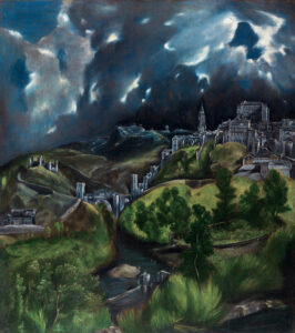 EL GRECO, Vue de Tolède, v. 1597–1599