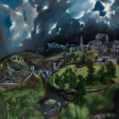 EL GRECO, Vue de Tolède, v. 1597–1599