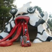 SAINT PHALLE (de) Niki, Le Golem, 1972