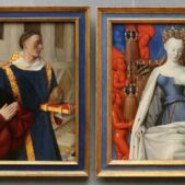 FOUQUET Jean, <em>Diptyque de Melun</em>, 1452-55