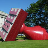 OLDENBURG Claes & BRUGGEN Coosje (van), Free stamp