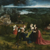 PATINIR Joachim, MASSYS Quentin, Tentation de saint Antoine, 1520-1524