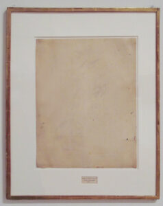 RAUSCHENBERG Robert, Erased de Kooning Drawing, 1953