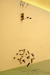 HORN Rebecca, Die Preussische Brautmaschine (The Prussian Wedding Machine), 1988