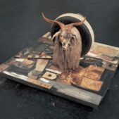 RAUSCHENBERG Robert, Monogram,1955-59