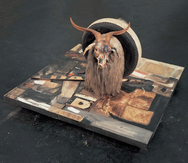 RAUSCHENBERG Robert, Monogram,1955-59