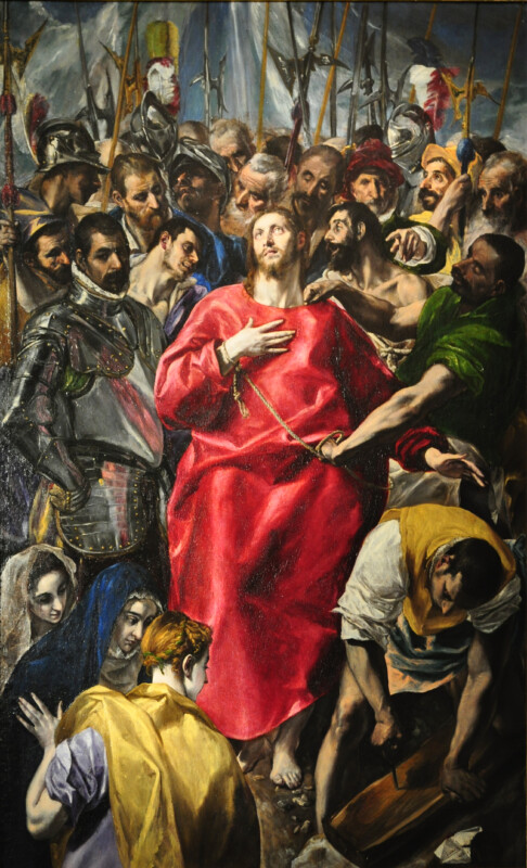 EL GRECO, El expolio [Le Partage de la tunique du Christ], 1577-1579