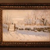MONET Claude, La pie, 1868-1869