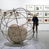 PISTOLETTO Michelangelo, Mappemonde épineuse, 1968-2004