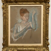 CASSAT Mary, The Long Gloves, 1886