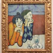 PICASSO Pablo, Arlequin et son compagnon (Les deux saltimbanques), 1901