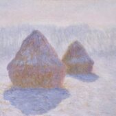MONET Claude, Meules de foin (effet de la neige et du soleil),1891